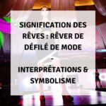 rêver de mode